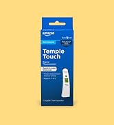 Basic Care Temple Touch Digital Thermometer, White