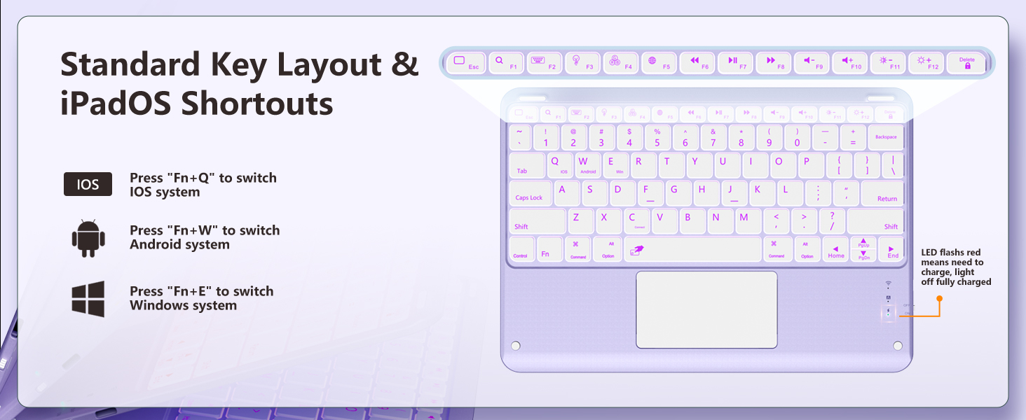 keyboard for ipad air 13 inch