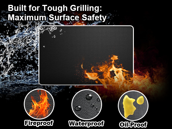 fireproof BBQ mat
