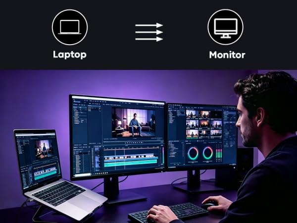 thunderbolt 5 to displayport cable 1.4