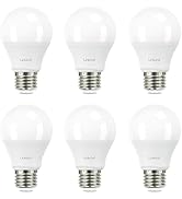 Linkind A19 LED Light Bulb, 60W Equivalent Light Bulbs, 9W 2700K Soft White, 800 Lumens Non-Dimma...
