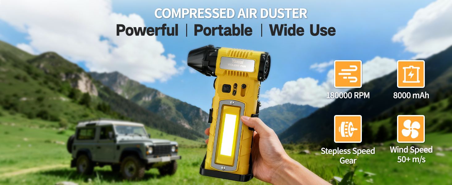compressed air duster cordless
