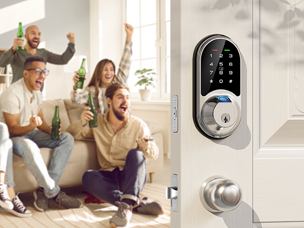 keyless entry door lock deadbolt