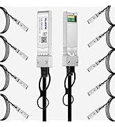 10-Pack 3m/9.84ft 10G Direct Attach Copper Cable, SFP+ Passive Twinax DAC Cable for Cisco SFP-H10...