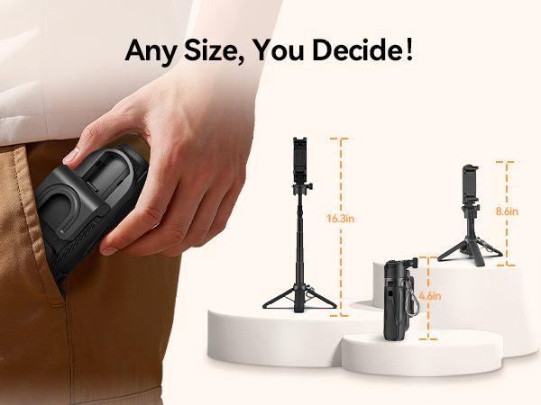Portable Selfie Stick Tripod