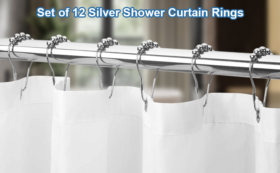 shower curtain hooks