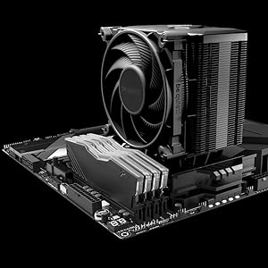 BK035 Dark Rock 5 shown on motherboard