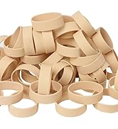 AMUU Rubber Bands Size #82, 60pcs Tactical rubber bands wide Elastic Bands for Office Supply Surv...