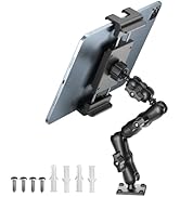 PLDHPRO Tablet Holder for Car Dashboard Heavy Duty Drill Base 360° Adjustable 3-Stage Stand Dash ...