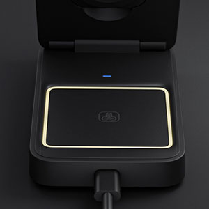 Wireless Charging Station USB C Charger, 6 in 1 Magnetic Touch Night Light 15W Fast Charging Stand