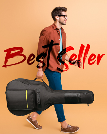 guitar bag yellow line