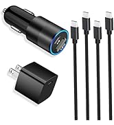 USB C Fast Charger Kits for Google Pixel 10 Pro XL/10/9 Pro Fold/8/7/7 Pro/6/5a, Samsung S25, Loo...