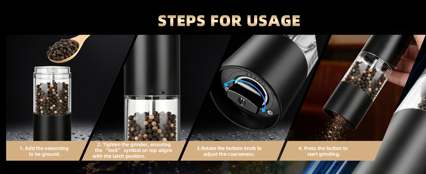 STEPS FOR USAGE