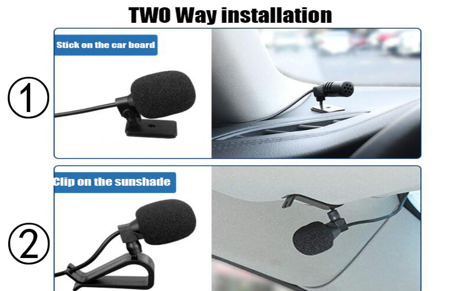 car microphone in card