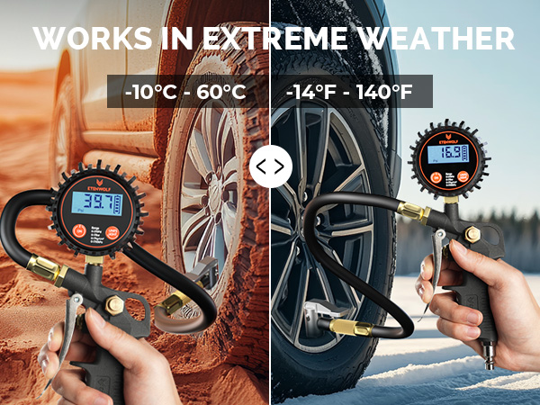 T500 tire pressure gauge