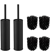 BGL Toilet Brush and Holder,Stainless Steel Toilet Brushes for Bathroom with Holder, Toilet Bowl ...