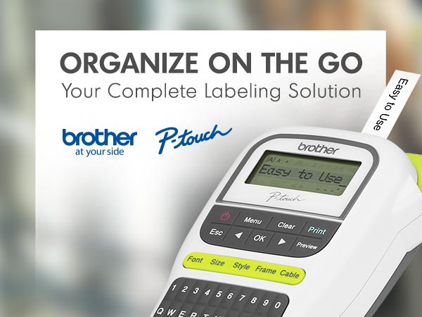 Organize on the go: Your complete labeling solution