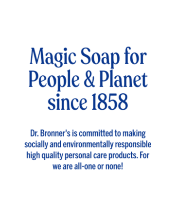 Magic Soap for People &amp; Planet Since 1958