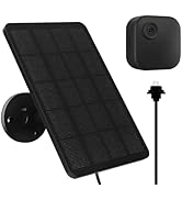 Solar Panel for Blink Camera Outdoor, 4W Solar Panel with USB-C Port Compatible with Blink Outdoo...