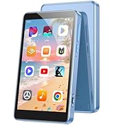 AGPTEK 96GB MP3 Player with Bluetooth and WiFi, T08X 4'' Android 14 MP4 Music Player with Spotify...
