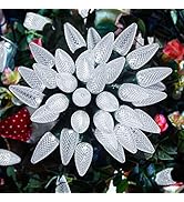 100 Feet C9 Christmas String Lights, Waterproof Commercia Led Outdoor Christmas Lights with 100 S...