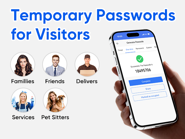 Smart Door Knob Fingerprint Door Lock