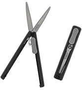 SUN-STAR Slarino Travel Ready Compact Scissors - Pocket Sized &amp; Portable, Black S3720004