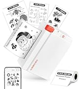 ORGBRO Sticker Printer Machine, X3 Mini Printer Print Pods Portable Thermal Inkless Sticker Maker...