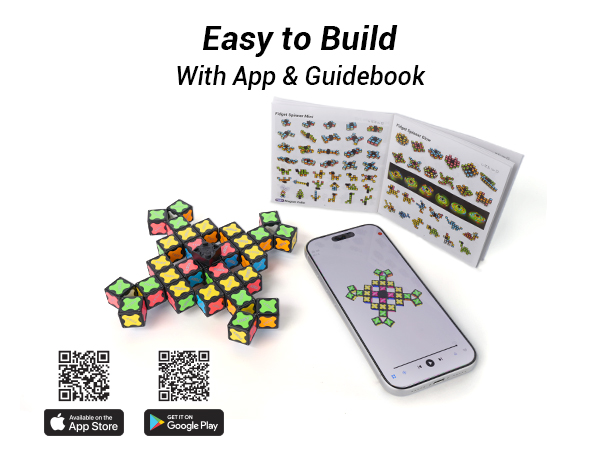 TOSY Fidget Spinner App and Guidebook