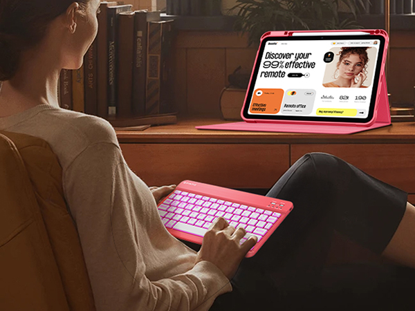 iPad A16 Case with Keyboard