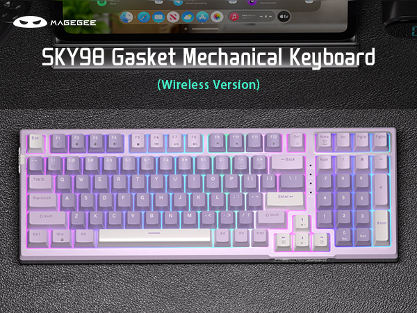 SKY98 Wireless Creamy Mechanical Keyboard