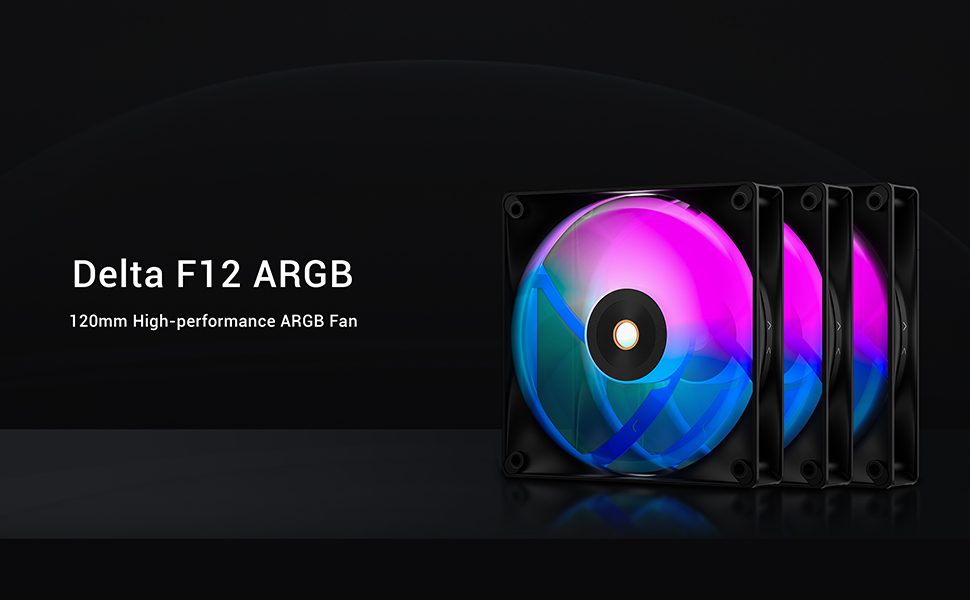 Ocypus Delta F12 ARGB Cooling Fan 3IN1