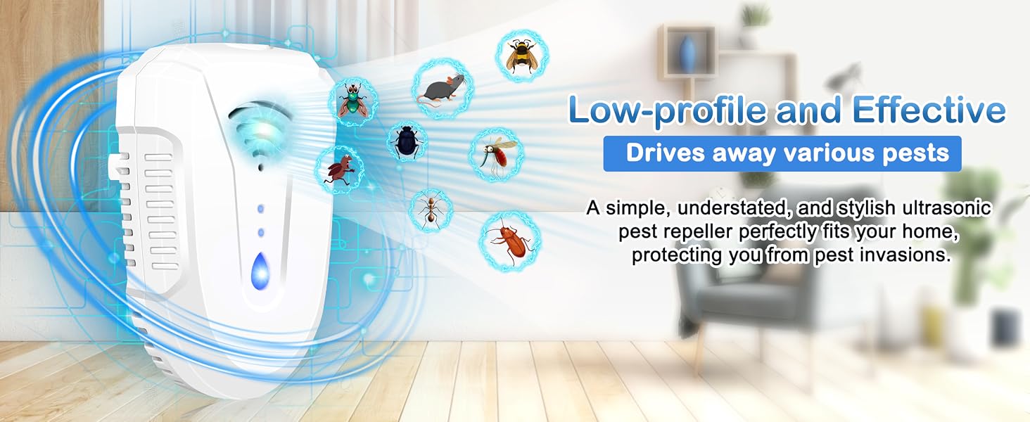 pest repellent ultrasonic plug in