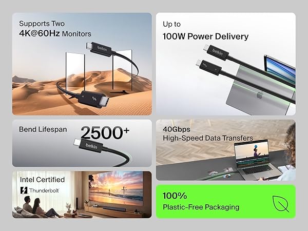 Belkin Connect Thunderbolt 4 Cable