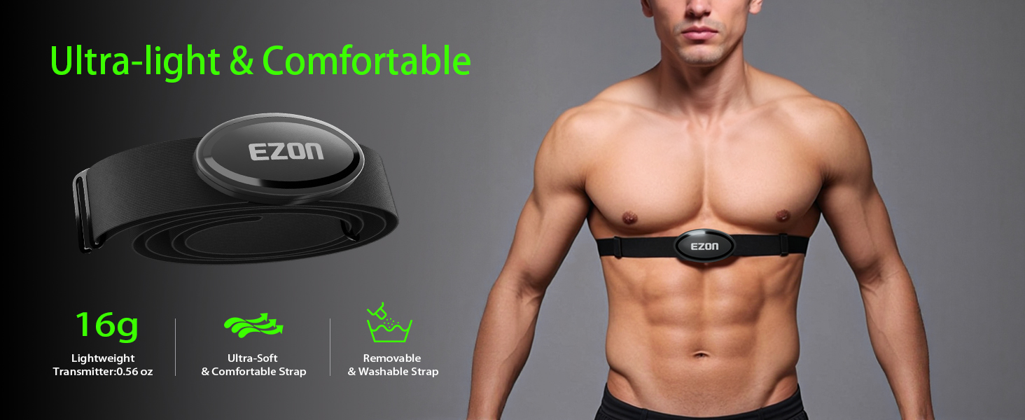 Heart Rate Monitor Chest Strap