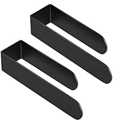HUFEEOH 2 Pack Adhesive Hand Towel Holder, Sticky Towel Bar Towel Holder Wall Mounted, Stainless ...