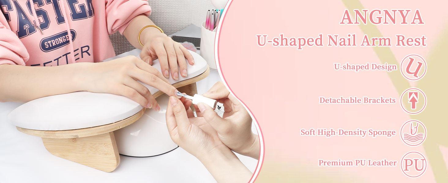 U-shaped Arm Rest for NU-shaped Arm Rest for Nails Techails Tech