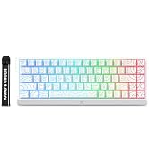 FKZ MCHOSE ACE 68 Magnetic Switch RGB Gaming Keyboard,Hall Effect Rapid Trigger Keyboard 60% Hype...