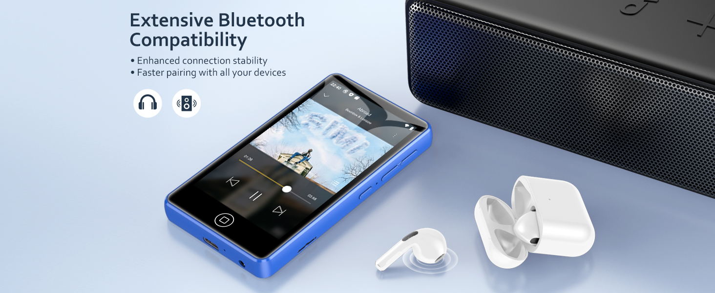 Extensive Bluetooth Compatibility