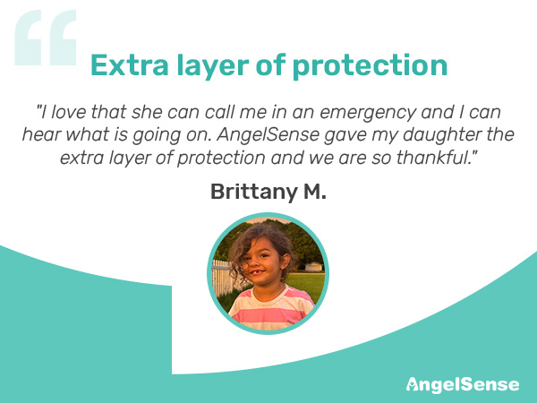 protect children with emergency device - angel sense tracking for kids with special needs and autism