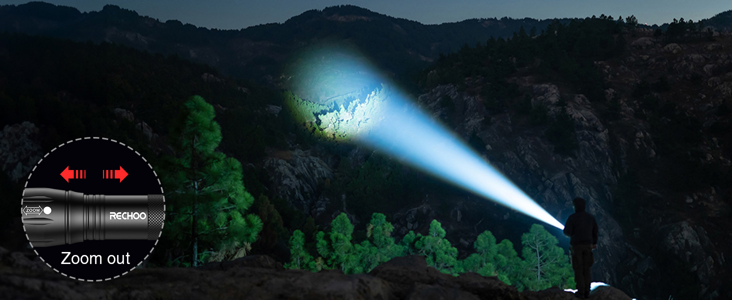 super bright small zoomable Flashlight