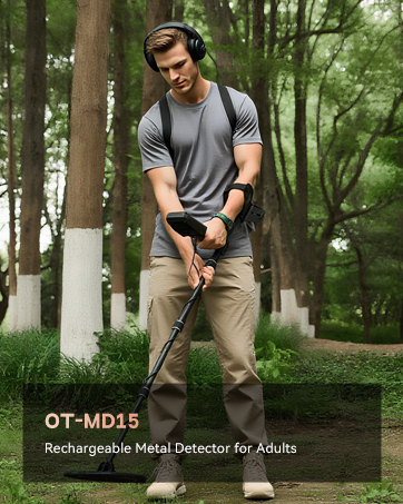 Rechargeable metal detector