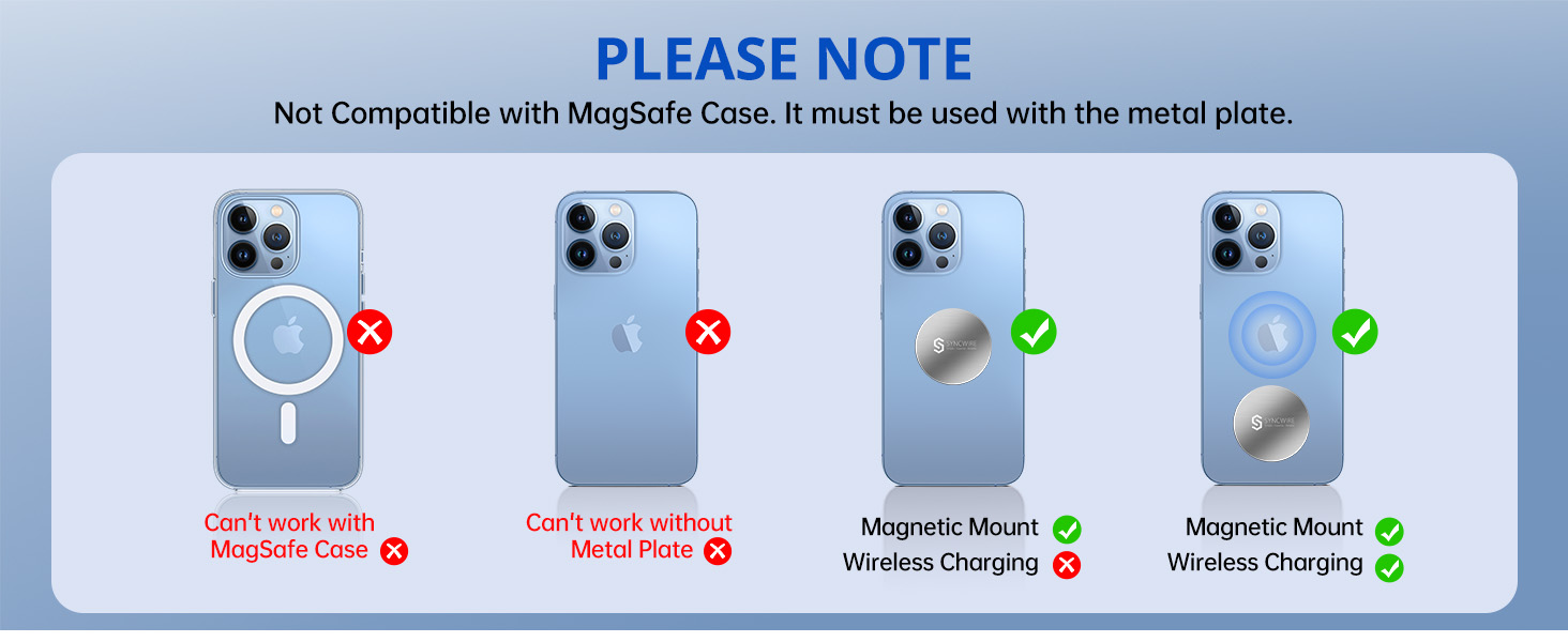 magnetic phone holder for car