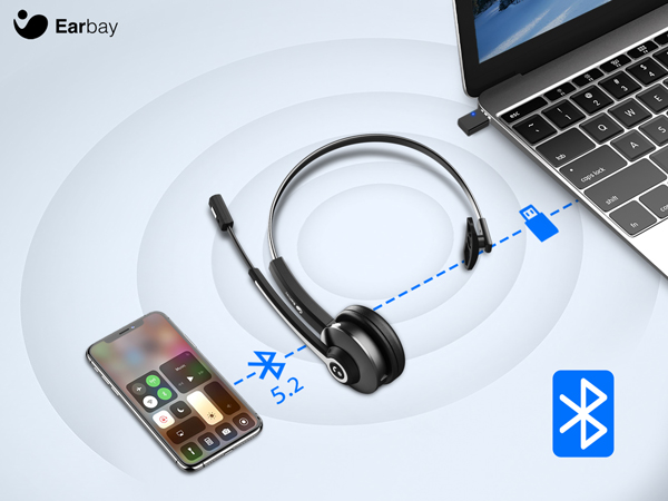 wireless work headset