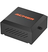 ACMER C4 Air Assist Pump Kit, 30L/Min Adjustable Airflow for Laser Cutters &amp; Engravers, Enhances ...