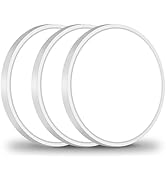 Brightever 3 Pack LED Flush Mount Ceiling Light, 7 Inch 1600LM, 150W Equivalent Modern Ceiling Li...