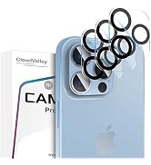CloudValley [3 Pack] Camera Lens Protector Designed for iPhone 13 Pro/13 Pro Max, HD Clear Temper...