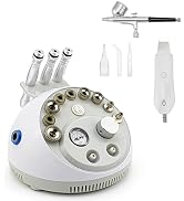 4 In 1 Diamond Dermabrasion Microdermabrasion Skin Scrubber Vacuum Facial peeling Sprayer Blackhe...