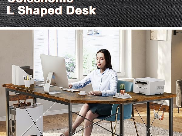 l shaped desk