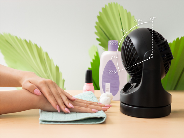 6 Vertical Tilt Positions